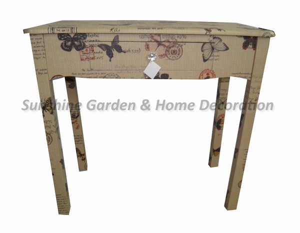 butterfly canvas table,wood furniture, wood cabinet, wood home furniture, wood storage